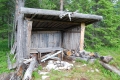 sweden shelter at lake